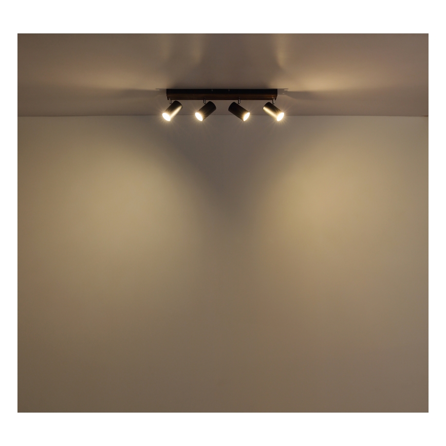 Globo - spot svetiljka 4xGU10/25W/230V crna