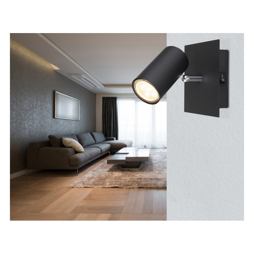 Globo - Zidna reflektorska lampa 1xGU10/25W/230V