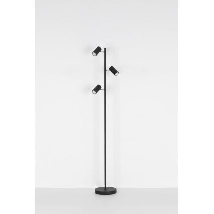 Globo - Podna lampa 3xGU10/5W/230V crno