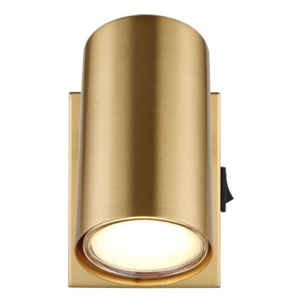 Globo - Zidna reflektorska lampa 1xGU10/25W/230V zlatna