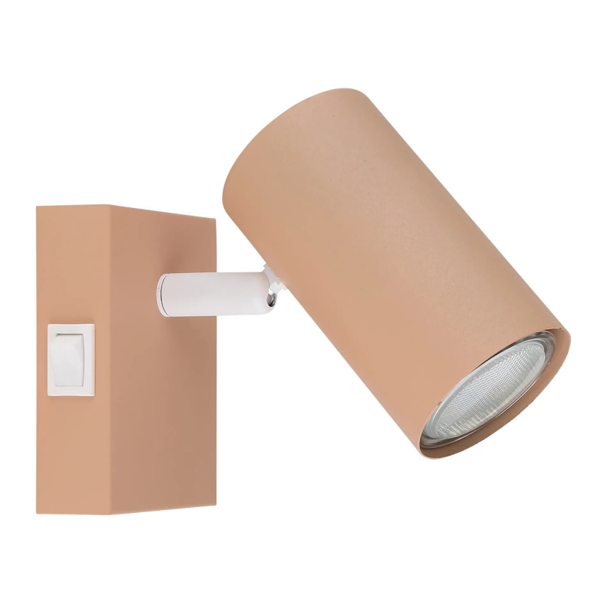 Globo - Zidna reflektorska lampa 1xGU10/25W/230V narandžasta