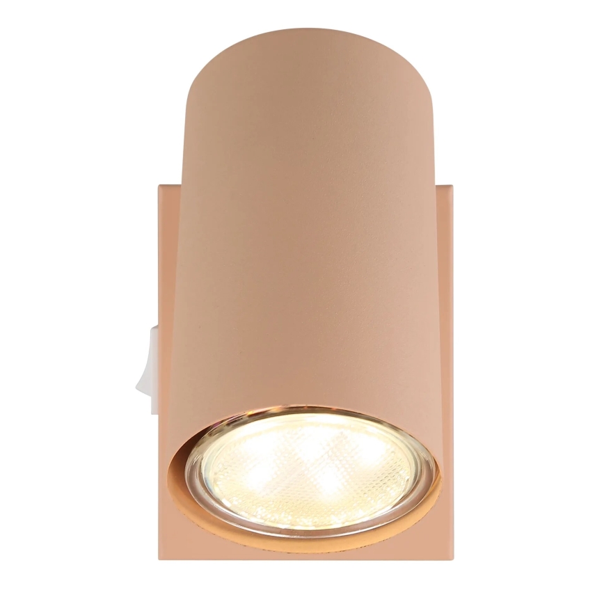 Globo - Zidna reflektorska lampa 1xGU10/25W/230V narandžasta