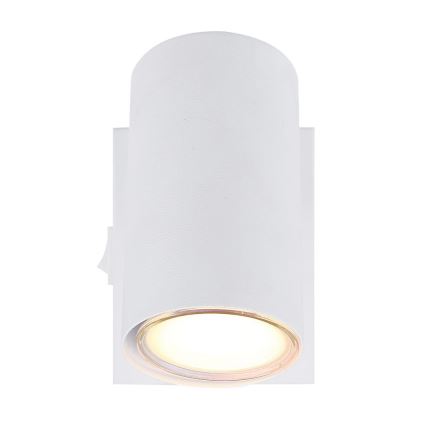 Globo - Zidna reflektorska lampa 1xGU10/25W/230V bela