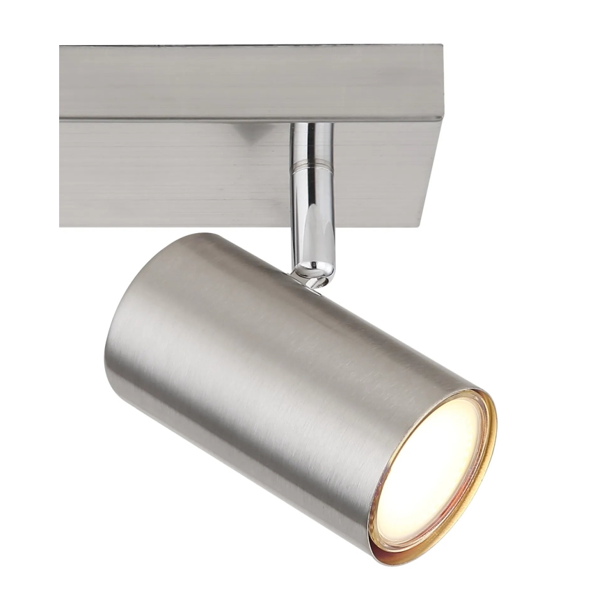 Globo - Reflektorska lampa 2xGU10/25W/230V mat krom