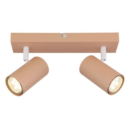 Globo - Reflektorska lampa 2xGU10/25W/230V narandžasta