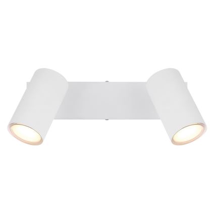 Globo - Reflektorska lampa 2xGU10/35W/230V bela