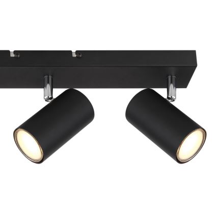Globo - Reflektorska lampa 3xGU10/35W/230V crno