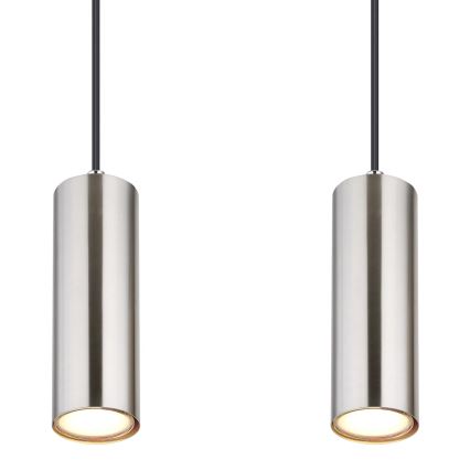 Globo - Luster na sajli 4xGU10/35W/230V matni hrom