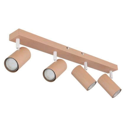 Globo - Reflektorska lampa 4xGU10/35W/230V narandžasta