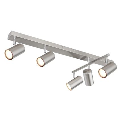 Globo - Spot svetiljka 5xGU10/35W/230V mat hrom