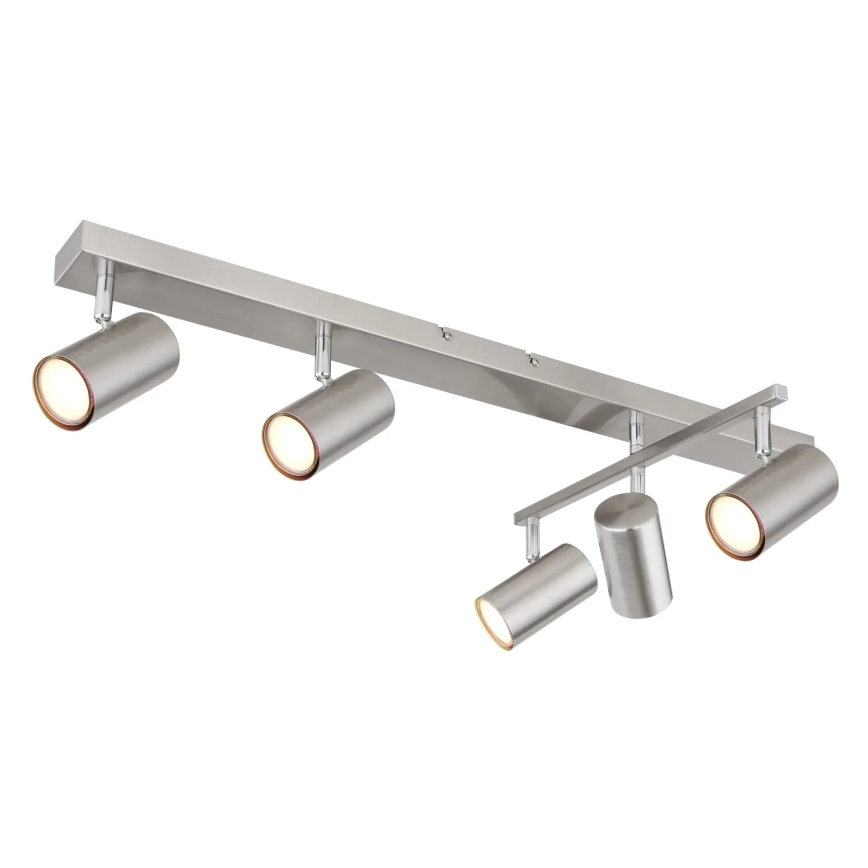 Globo - Spot svetiljka 5xGU10/35W/230V mat hrom