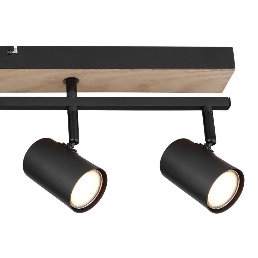 Globo - Spot svetlo 5xGU10/35W/230V crna/smeđa