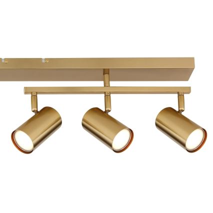 Globo - Spot svetiljka 5xGU10/35W/230V zlatna