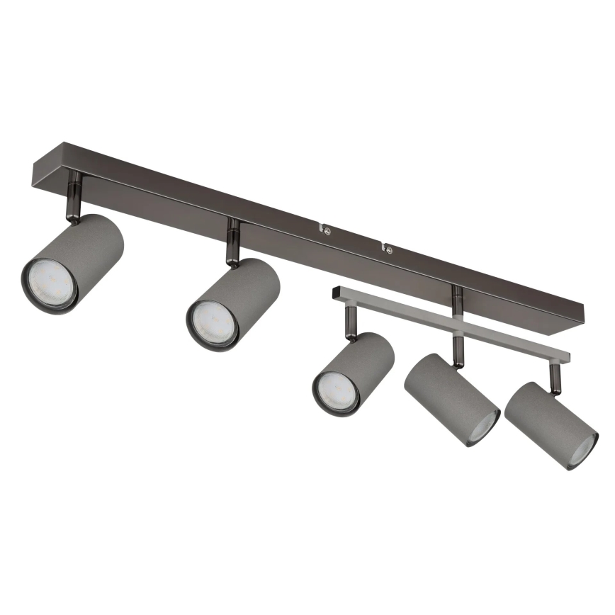 Globo - Spot svetiljka 5xGU10/35W/230V siva