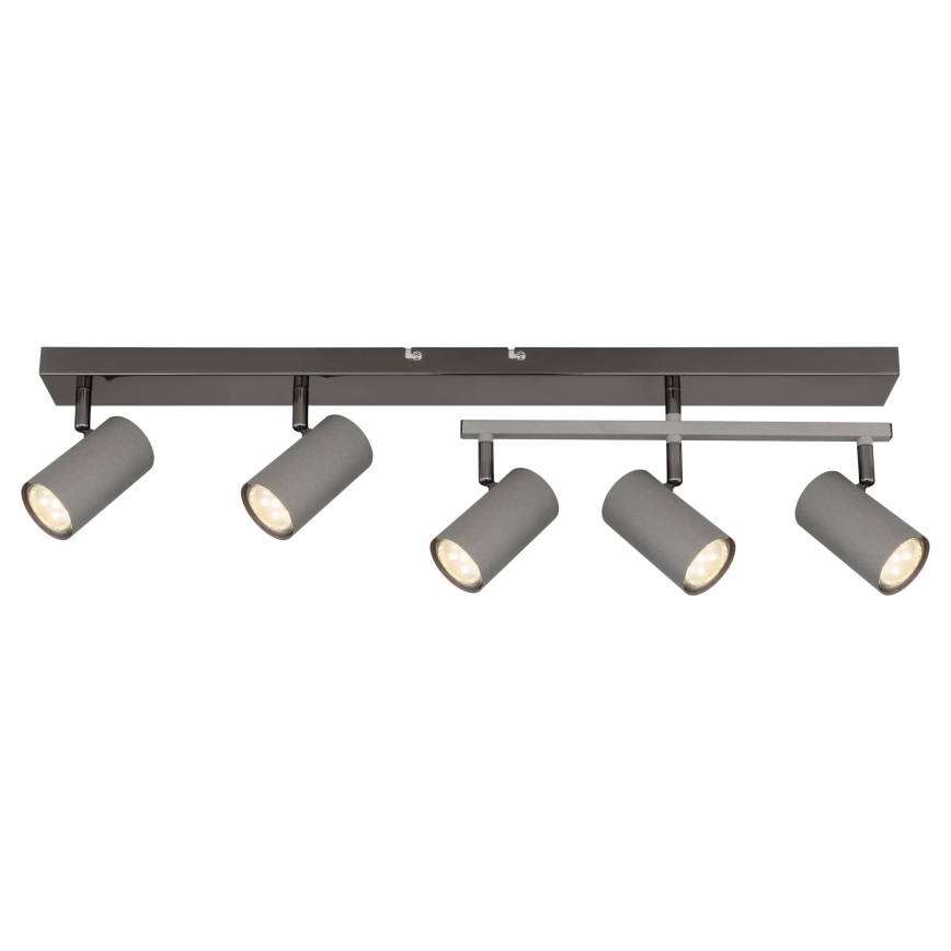 Globo - Spot svetiljka 5xGU10/35W/230V siva