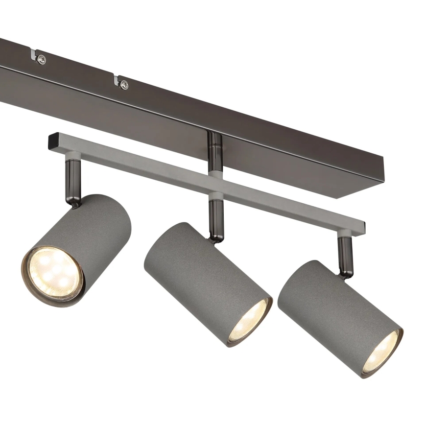 Globo - Spot svetiljka 5xGU10/35W/230V siva