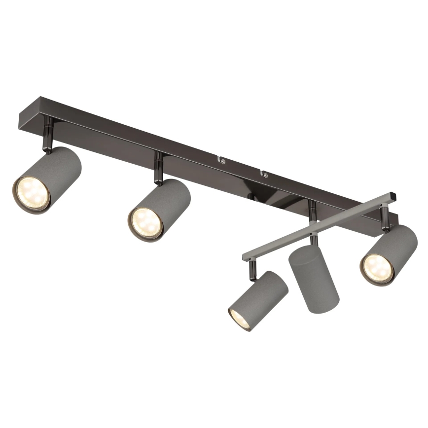 Globo - Spot svetiljka 5xGU10/35W/230V siva