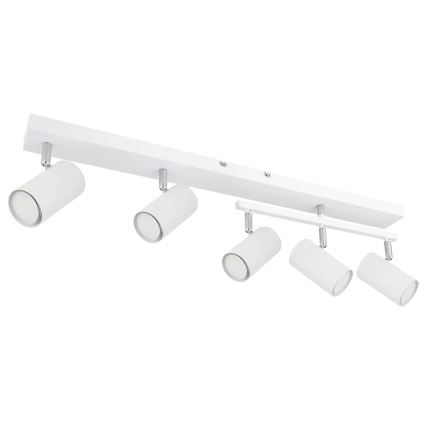 Globo - Reflektorska lampa 5xGU10/35W/230V bela
