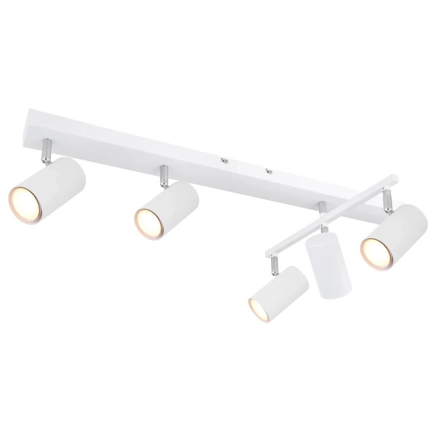Globo - Reflektorska lampa 5xGU10/35W/230V bela