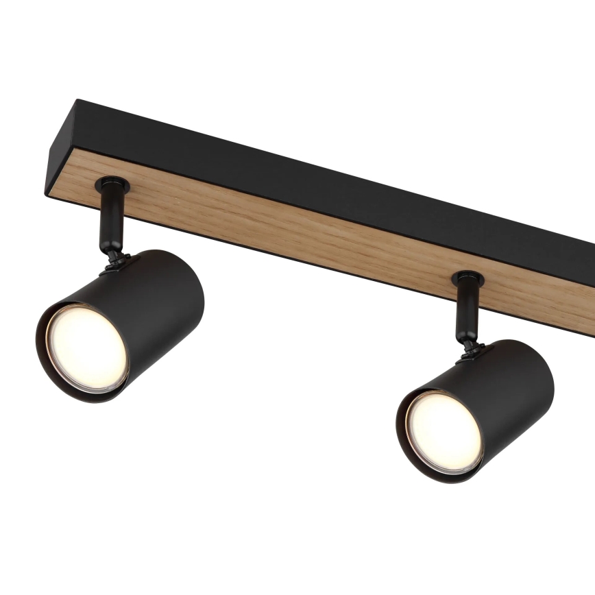 Globo - Plafonski spot 6xGU10/35W/230V crna/smeđa