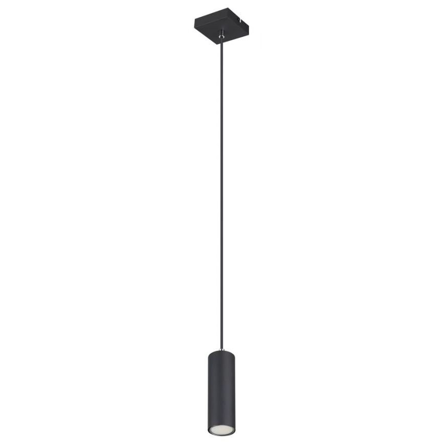 Globo - Luster na sajli 1xGU10/35W/230V crno