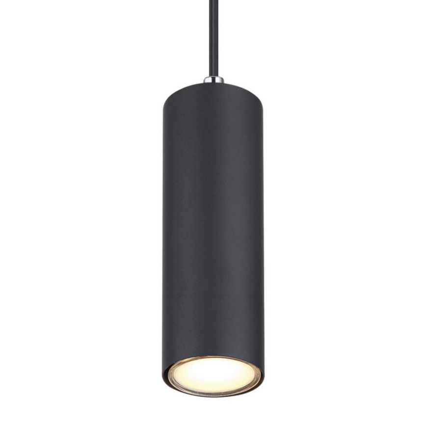 Globo - Luster na sajli 1xGU10/35W/230V crno
