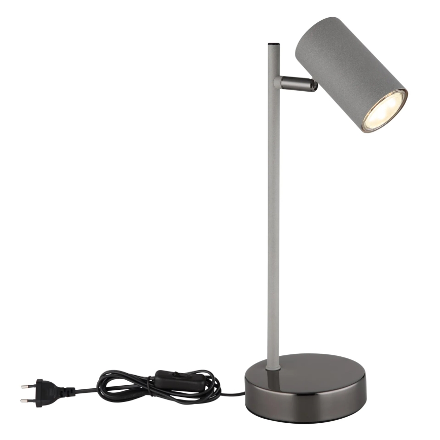 Globo - Stona lampa 1xGU10/5W/230V sivo/antracit