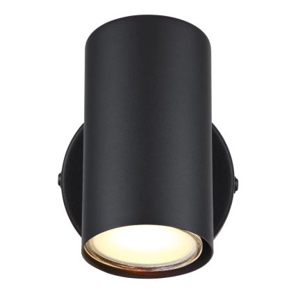 Globo - Zidna reflektorska lampa 1xGU10/25W/230V crno