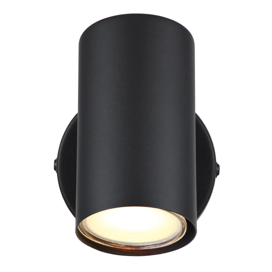 Globo - Zidna reflektorska lampa 1xGU10/25W/230V crno