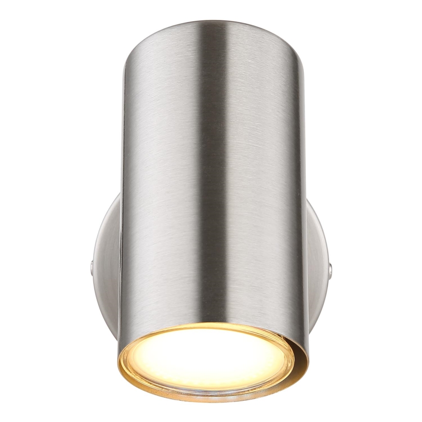 Globo - Zidna reflektorska lampa 1xGU10/25W/230V mat krom