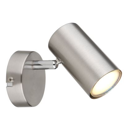 Globo - Zidna reflektorska lampa 1xGU10/25W/230V mat krom