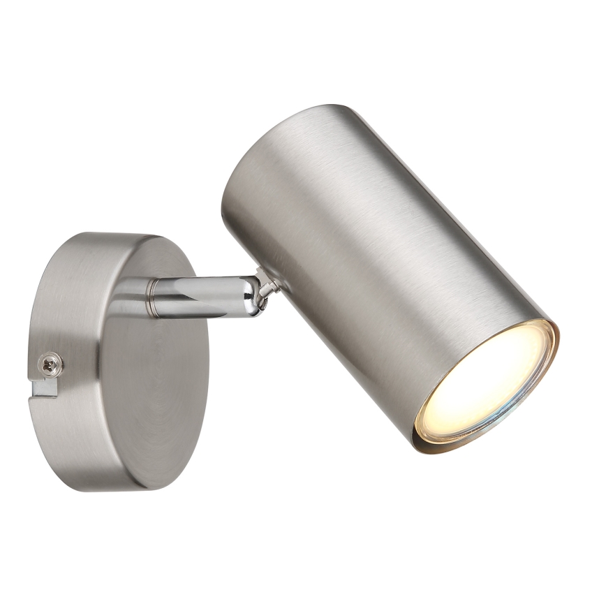 Globo - Zidna reflektorska lampa 1xGU10/25W/230V mat krom