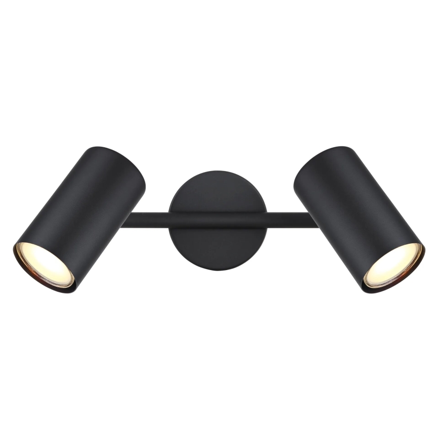 Globo - Reflektorska lampa 2xGU10/25W/230V crno