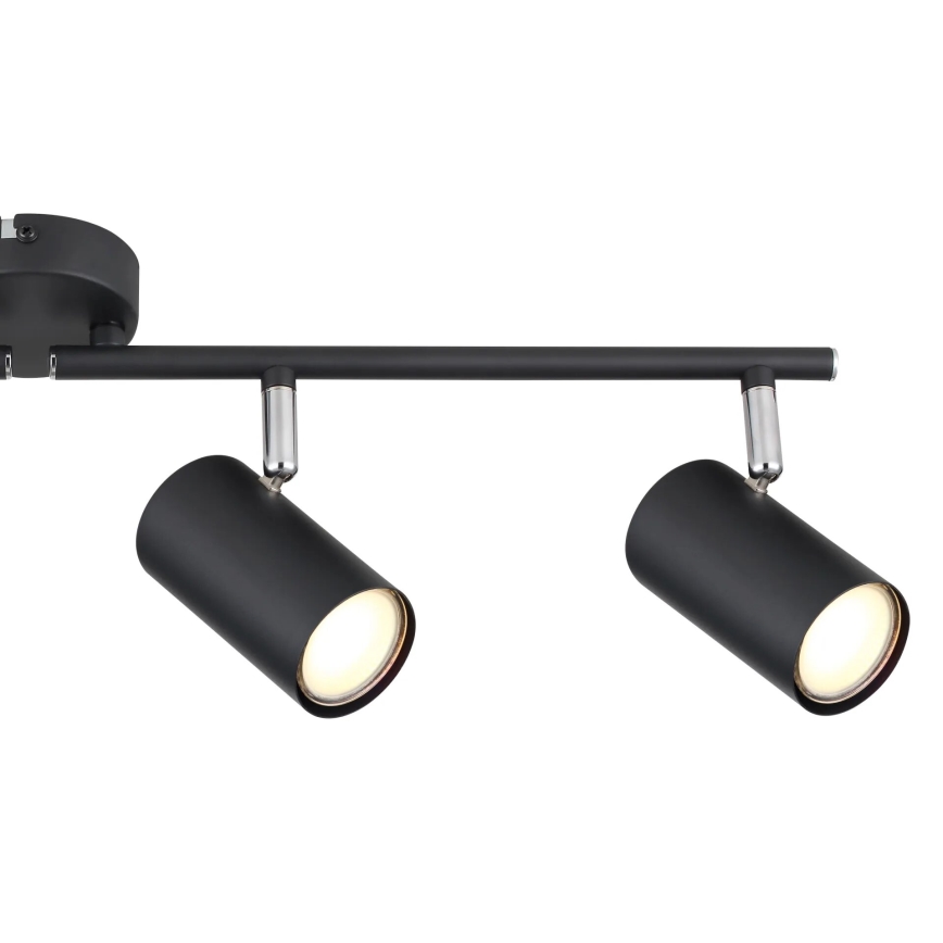 Globo - Reflektorska lampa 4xGU10/25W/230V crno