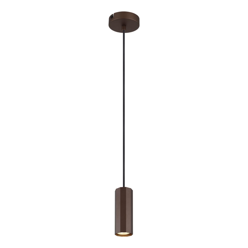 Globo - Luster na sajli 1xGU10/25W/230V braon