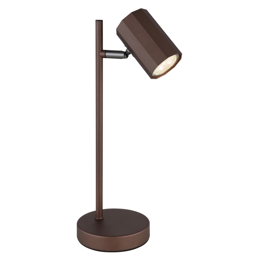 Globo - Stona lampa 1xGU10/5W/230V braon