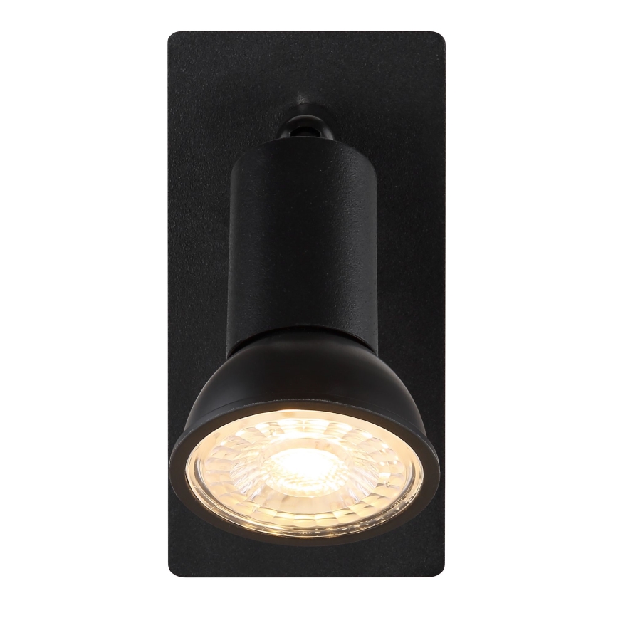 Globo - Zidna reflektorska lampa 1xGU10/35W/230V crno