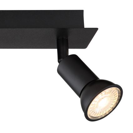 Globo - Reflektorska lampa 3xGU10/35W/230V crno