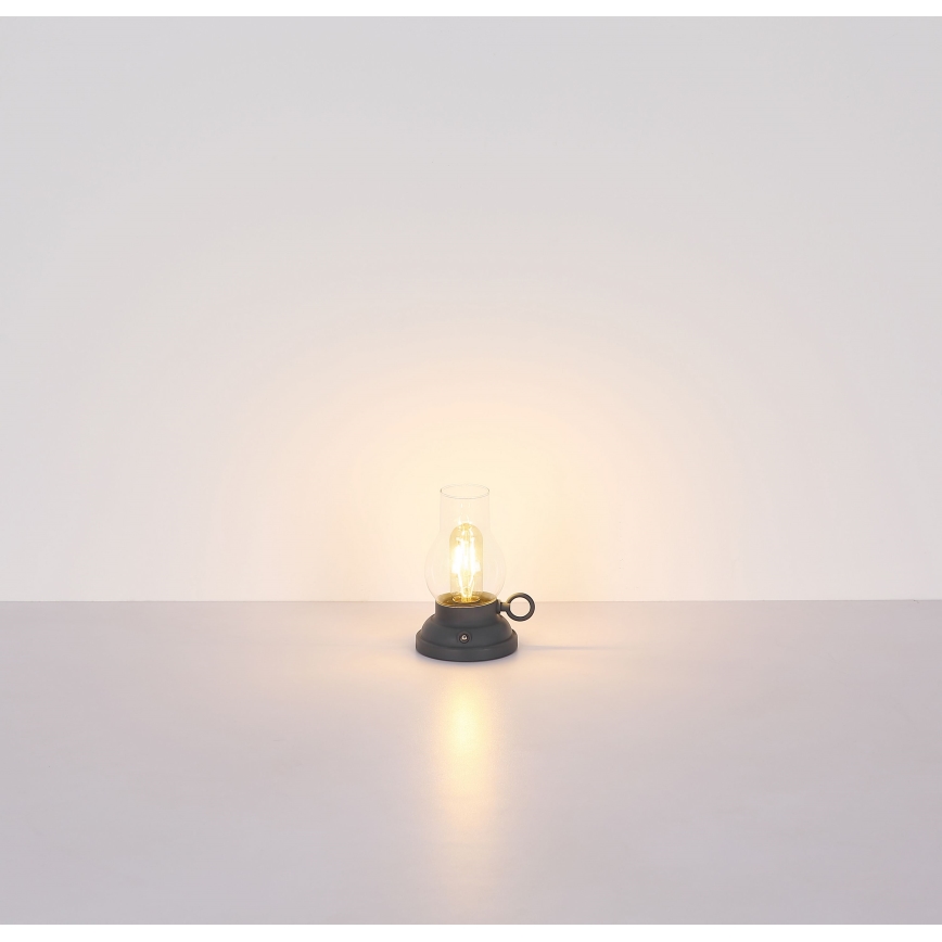 Globo - LED prigušiva punjiva dodirna stona lampa LED/1W/3,7V 1200 mAh antracit