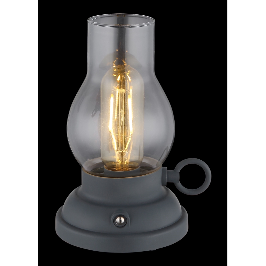 Globo - LED prigušiva punjiva dodirna stona lampa LED/1W/3,7V 1200 mAh antracit