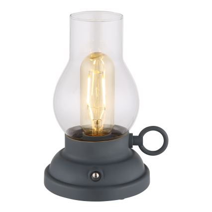 Globo - LED prigušiva punjiva dodirna stona lampa LED/1W/3,7V 1200 mAh antracit