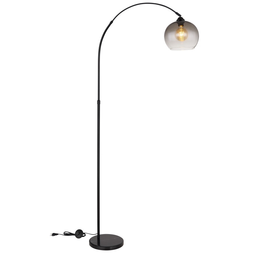Globo - Podna lampa 1xE27/60W/230V crno