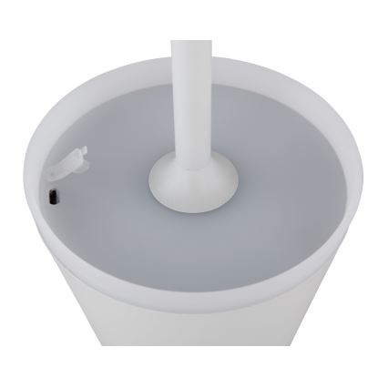 Globo - LED Prigušiva punjiva dodirna stona lampa LED/4,6W/230V 1800 mAh USB IP54 bela