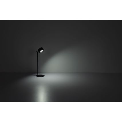 Globo - LED Prigušiva stona lampa na dodir 4u1 LED/4W/5V 3000/4000/5000K 1200 mAh crno