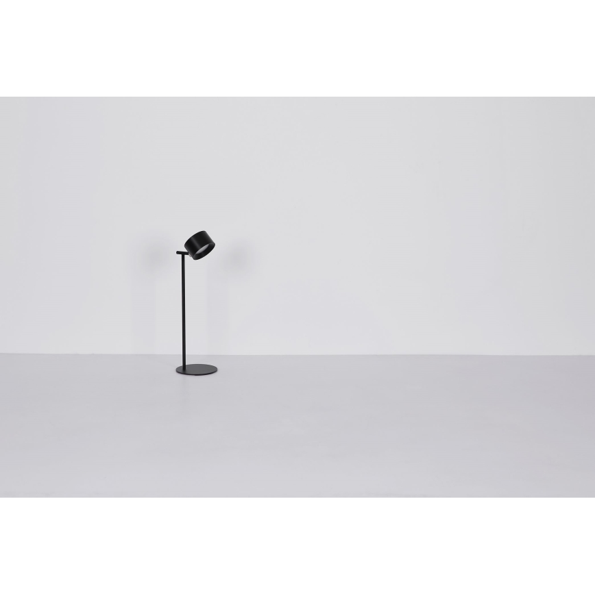 Globo - LED Prigušiva stona lampa na dodir 4u1 LED/4W/5V 3000/4000/5000K 1200 mAh crno