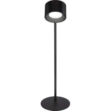 Globo - LED Prigušiva stona lampa na dodir 4u1 LED/4W/5V 3000/4000/5000K 1200 mAh crno