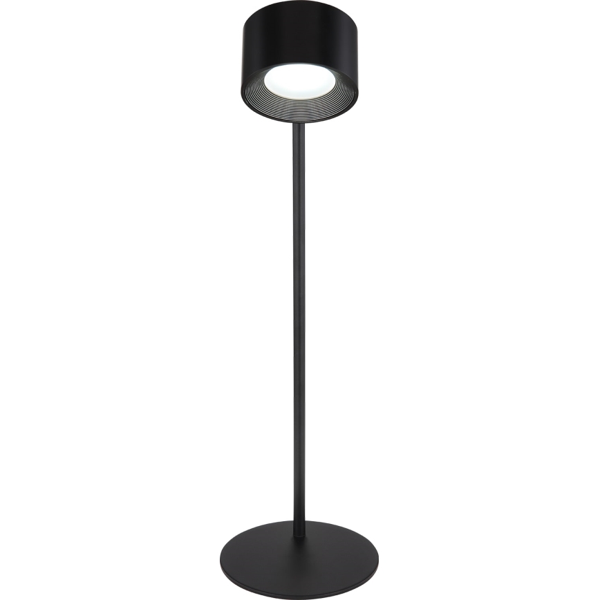 Globo - LED Prigušiva stona lampa na dodir 4u1 LED/4W/5V 3000/4000/5000K 1200 mAh crno