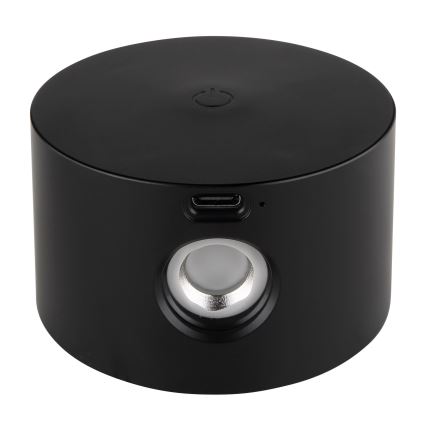 Globo - LED Prigušiva stona lampa na dodir 4u1 LED/4W/5V 3000/4000/5000K 1200 mAh crno
