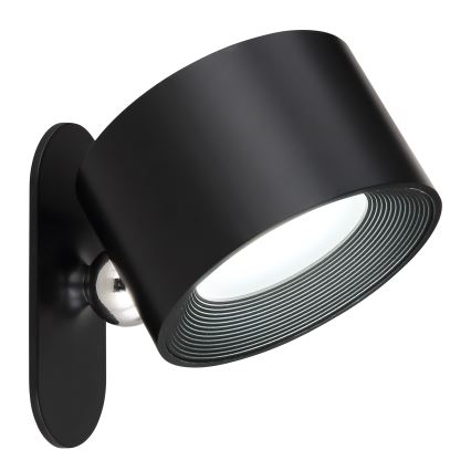 Globo - LED Prigušiva stona lampa na dodir 4u1 LED/4W/5V 3000/4000/5000K 1200 mAh crno