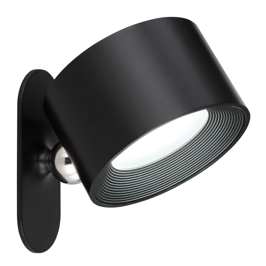 Globo - LED Prigušiva stona lampa na dodir 4u1 LED/4W/5V 3000/4000/5000K 1200 mAh crno